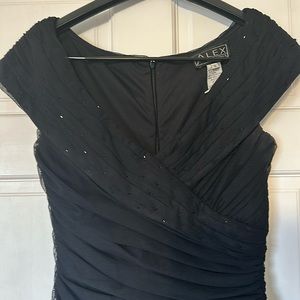 Black formal gown